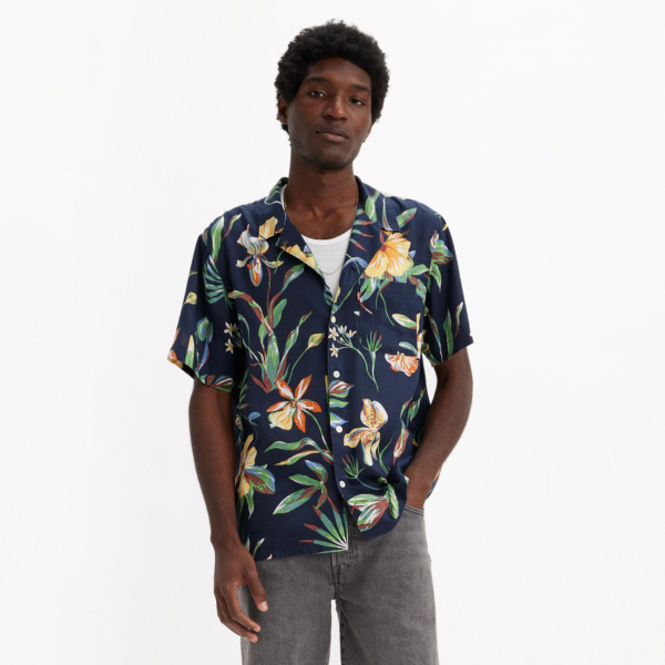 Levi’s® Sunset Camp Floral Men’s Relaxed Shirt - Navy (72625-0090)