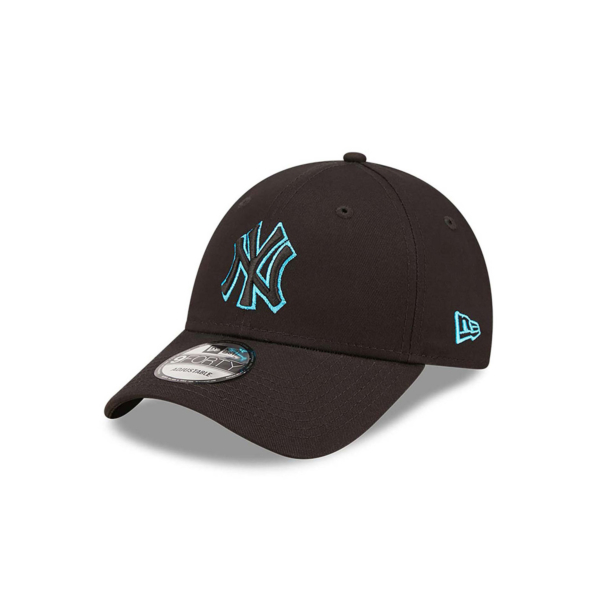 New Era NY Yankees Neon Outline 9Forty Cap - Black (60358122)