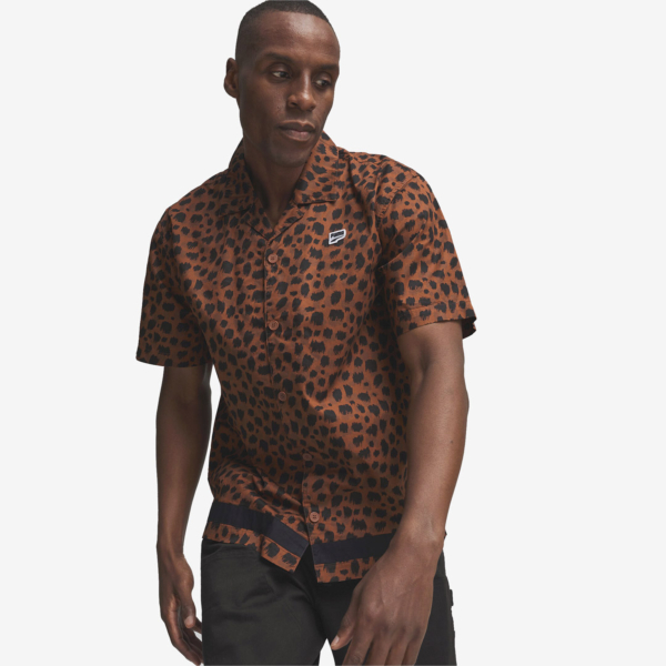 Puma Downtown Men’s Kitten Relaxed Shirt - Teak (624373-81)