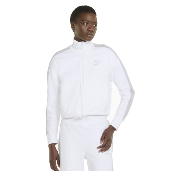PUMA RE: T7 Crop Track Women Jacket - White (534576-02)