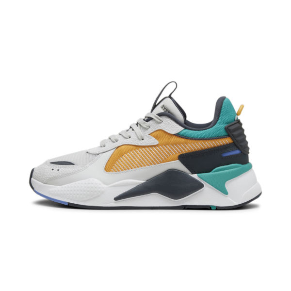 Puma RS-X Hard Drive Men’s Sneakers - Feather Gray/ Clementine (369818-14)