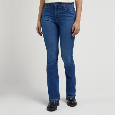 Lee Breese Bootcut Women Jeans - Azure Wave (L31TGUD52) 