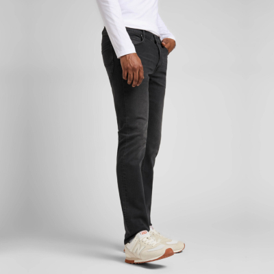 Lee Daren Jeans Ανδρικό Ίσιο - Μαύρο Πετροπλυμένο (L707ADER) 