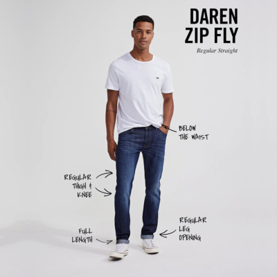 Lee Daren Straight Men’s Jeans (Fit Guide) 