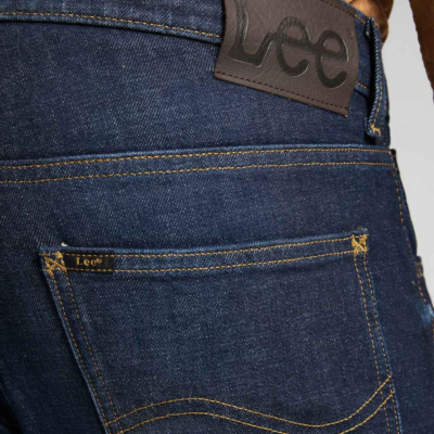 LEE Daren Zip Jeans Straight - Deep Kansas (L707PLMH/ detail) 
