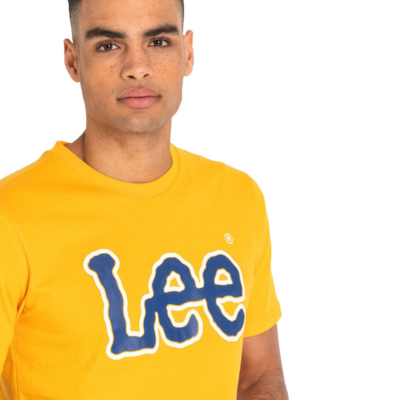 LEE Logo Ανδρικό Μπλουζάκι - Radiant Yellow (L60U-FE-LG)