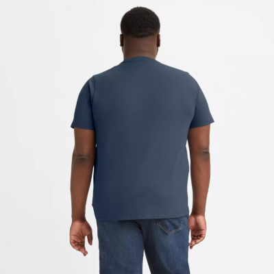 Levi’s® Big & Tall Men T-Shirt Micro Sportswear - Peacoat (56760-0040) 