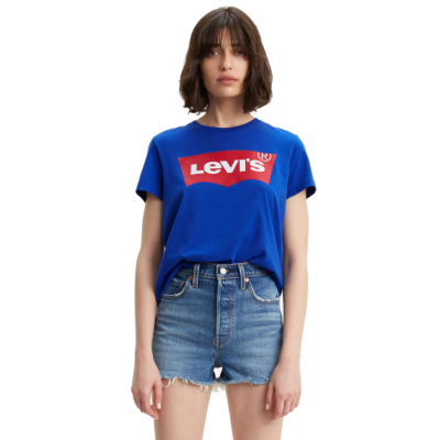 Levi’s® Housemark Perfect Women Tee - Surf Blue (17369-0401)
