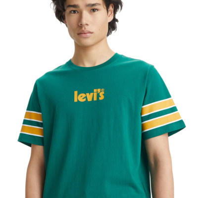 Levi's® Ανδρικό Μπλουζάκι με Λογότυπο - Πράσινο (16143-0766)
