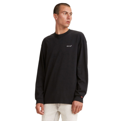 Levi’s® Red Tab™ Long Sleeve Tee - Mineral Black (A0642-0001)
