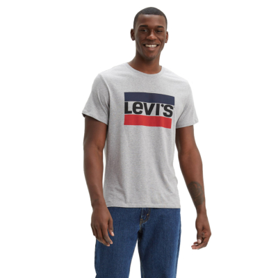 Levi's® Sportswear Logo Tee - Grey Heather (39636-0002)
