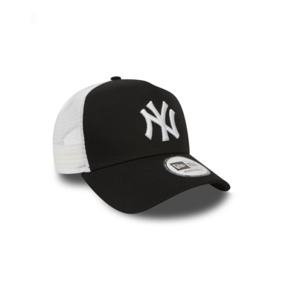 NEW ERA NY Yankees Clean Unisex Trucker - Black/ White (11588491) 