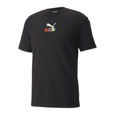 PUMA Ανδρικό Μπλουζάκι Μαύρο (533666-01)