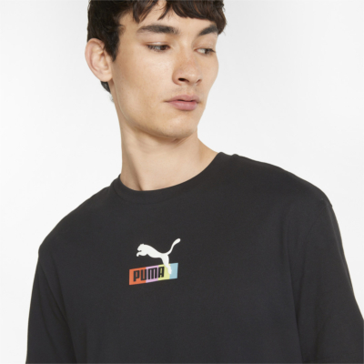 PUMA Brand Love Ανδρικό Μπλουζάκι Μαύρο (533666-01) 