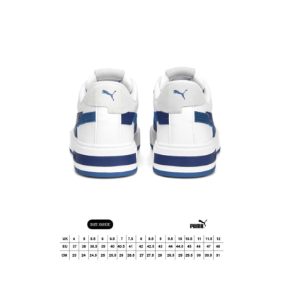 Puma CA Pro Glitch Sneakers - White/ Lake Blue (389276-01/ size guide) 