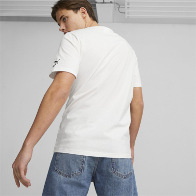 Puma Graphic Men T-Shirt in White (539460-02)