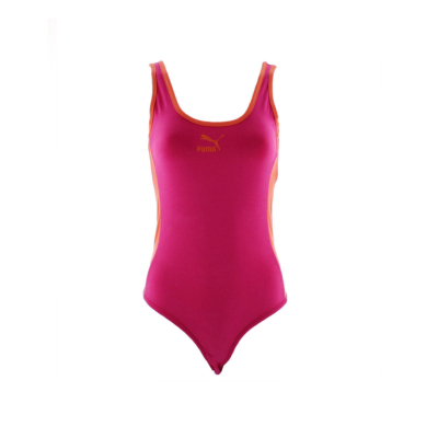 PUMA Classics T7 Bodysuit - Fuchsia/ Pink (579931-20)