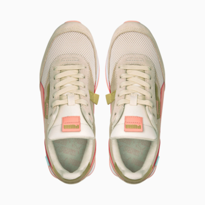 PUMA Future Rider Chrome Παπούτσια Γυναικεία Αθλητικά Μπεζ/ Ροζ (375081-02)