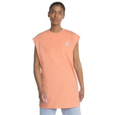 Puma HF Sleeveless Oversized Women Tee - Peach Pink (533598-28) 