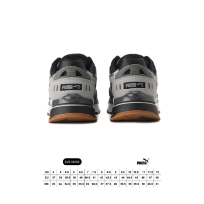 Puma Mirage Sport Earth Tones Sneakers - Black/ Quarry (387275-04/ size guide) 