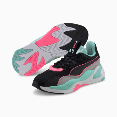 PUMA RS-2K Messaging Wn's Sneakers - Black/ High Rise (372975-04)