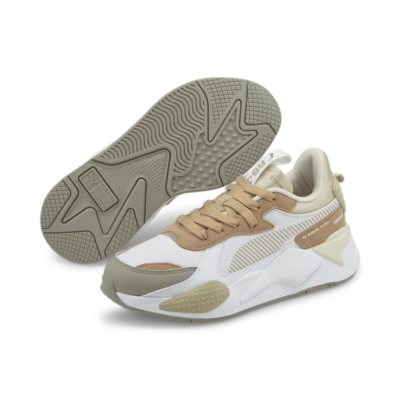 Puma RS-X Candy Women Trainers - White/ Dusty Tan (390647-02) 