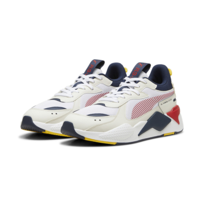 Puma RS-X Geek Unisex Trainers in White/ Club Navy (391174-12) 