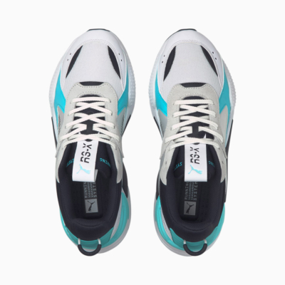 PUMA RS-X Mix Παπούτσια Αθλητικά Ανδρικά Λευκό/ Μπλε (380462-02)