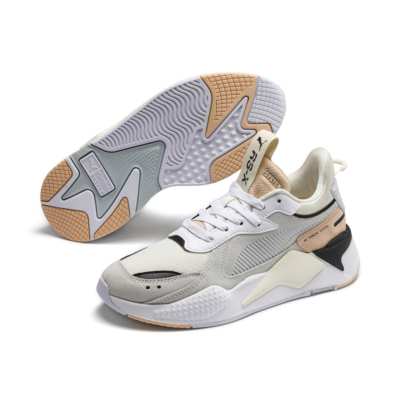 PUMA RS-X Reinvent Wn's Sneakers - White/ Natural Vachetta (371008-05)
