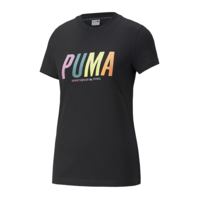 Puma T-Shirt Γυναικείο με Λογότυπο - Μαύρο (533559-01)