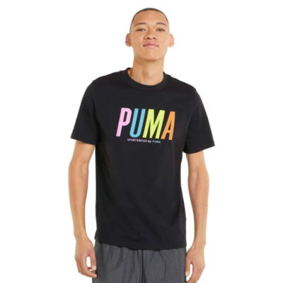 PUMA SWxP Graphic Men Tee - Black (533623-01) 