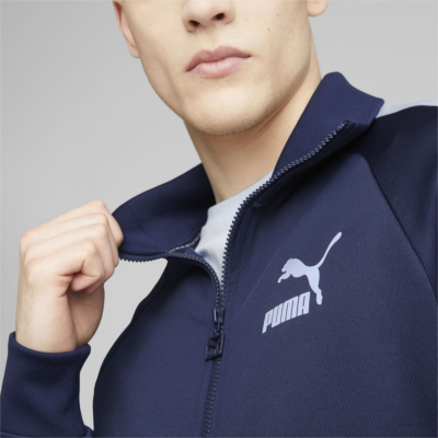 Puma T7 Iconic Track Jacket in Persian Blue (539484-15) 
