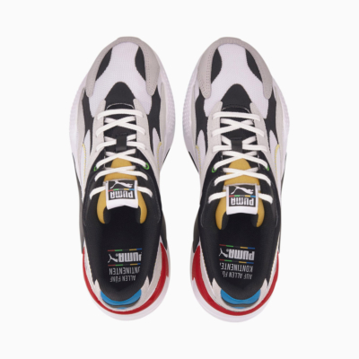 PUMA RS-X³ WH Αθλητικά Παπούτσια - White/ Black (373308-01)