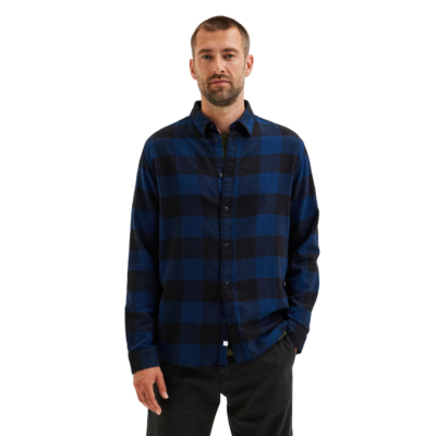 SELECTED Regbox Checked Shirt (16080836-DressBlue)
