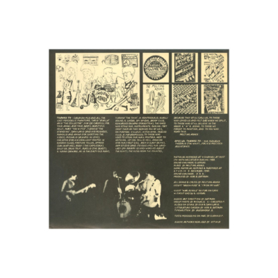 The Melting Ashes – Green Fuzz 1987 (Vinyl Record/ inner sleeve-alt) 