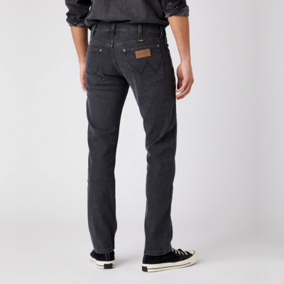 WRANGLER 11Men Western Zipper Jeans Slim - Black Ace (W1MZ3051C) 