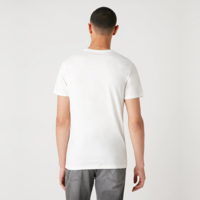 WRANGLER 1947 Men T-Shirt in Vintage White (W7AUD3X1Y) 