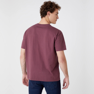 WRANGLER Cosmic T-Shirt for Men in Catawba Grape (W7K8GFP32) 
