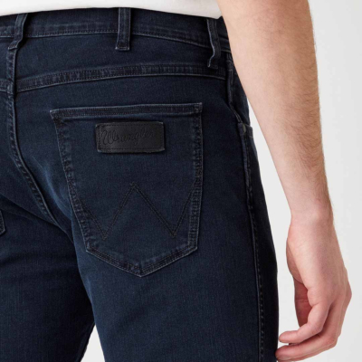 WRANGLER Greensboro Jeans Regular - Iron Blue (W15QLT35X/ detail) 