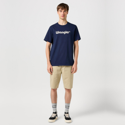 WRANGLER T-Shirt Ανδρικό με Λογότυπο - Μπλε (W742FK114)