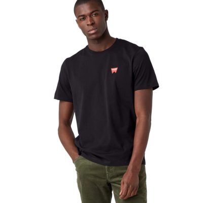 Wrangler Sign Off T-Shirt for Men - Black (W70MD3100)