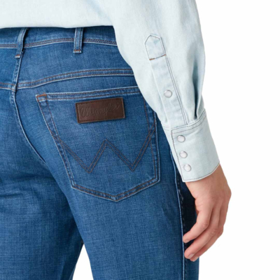 WRANGLER Texas Jeans Straight - Stone Lite (pocket)
