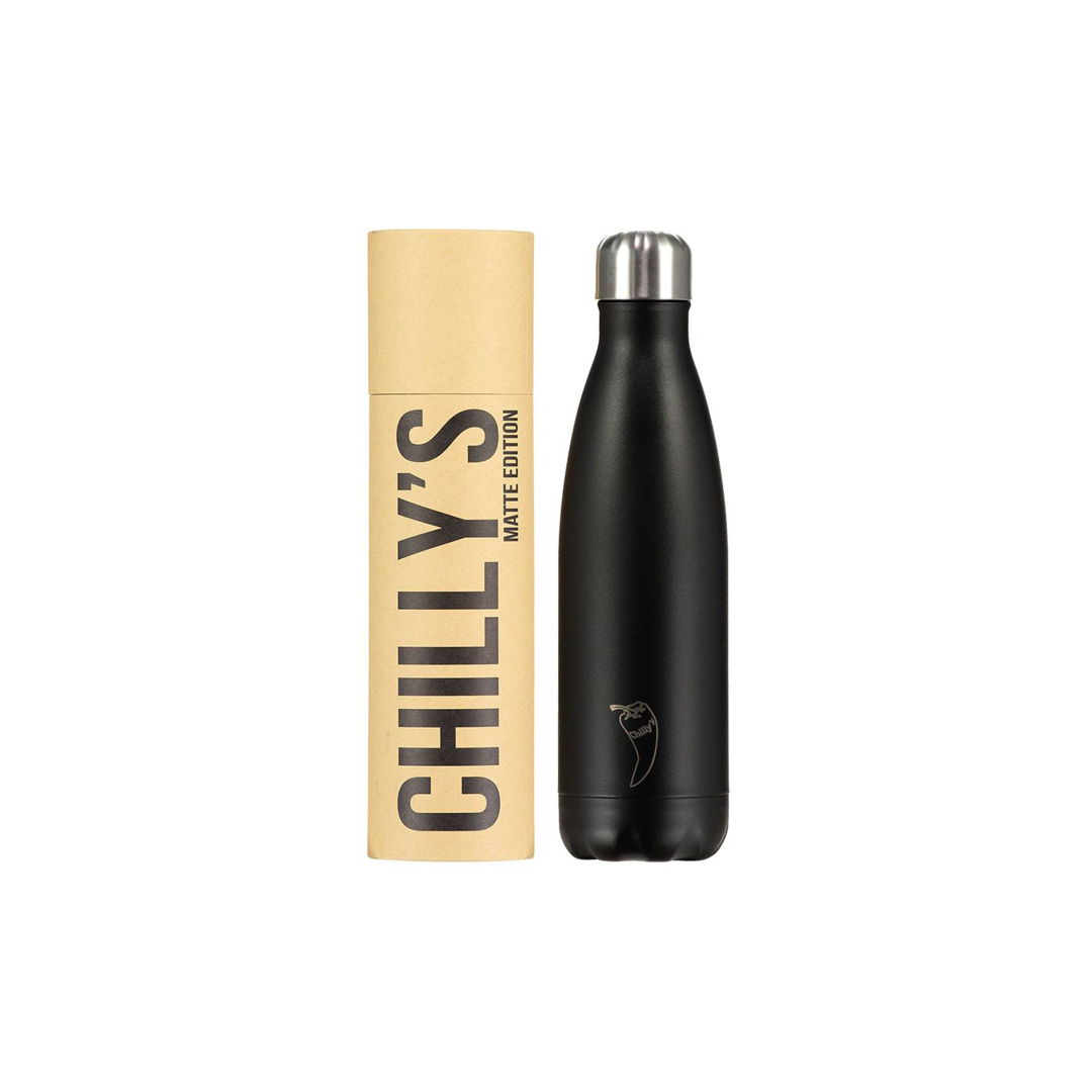 Chilly's Bottle Monochrome Black 260ml
