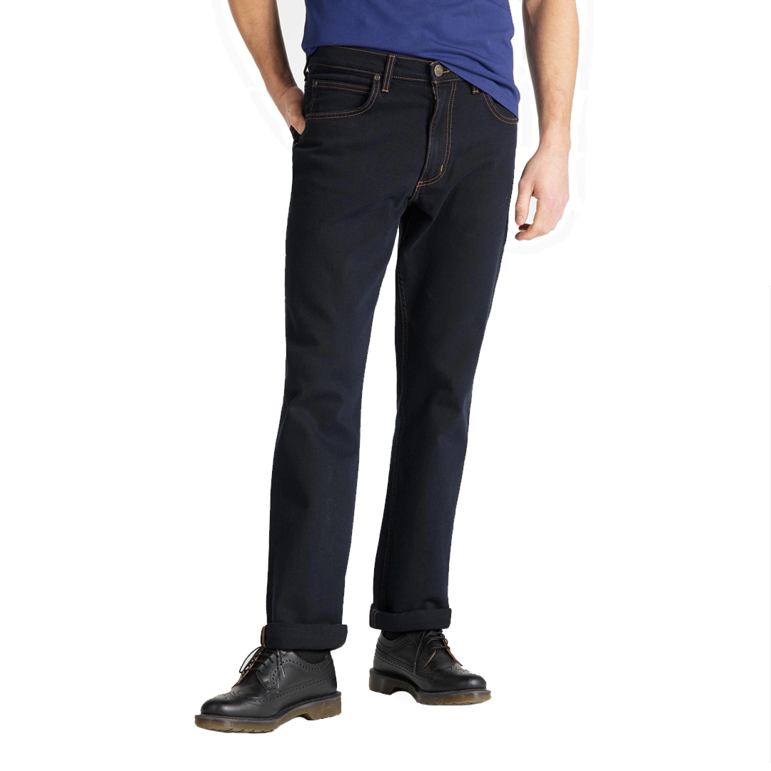 LEE Brooklyn Jeans Straight - Blue Black (L45271HH) 