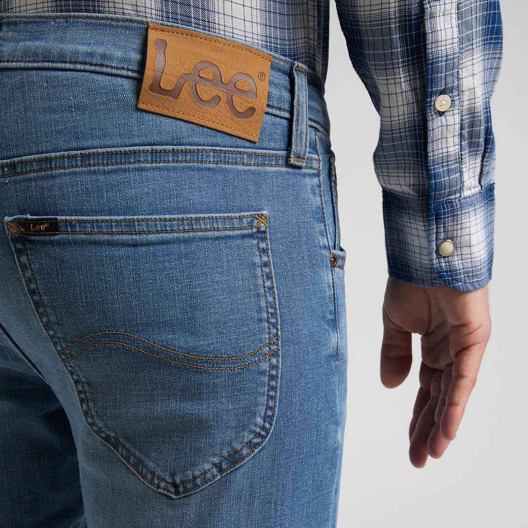 LEE Daren Jeans Straight - Worn In Cody (label patch)