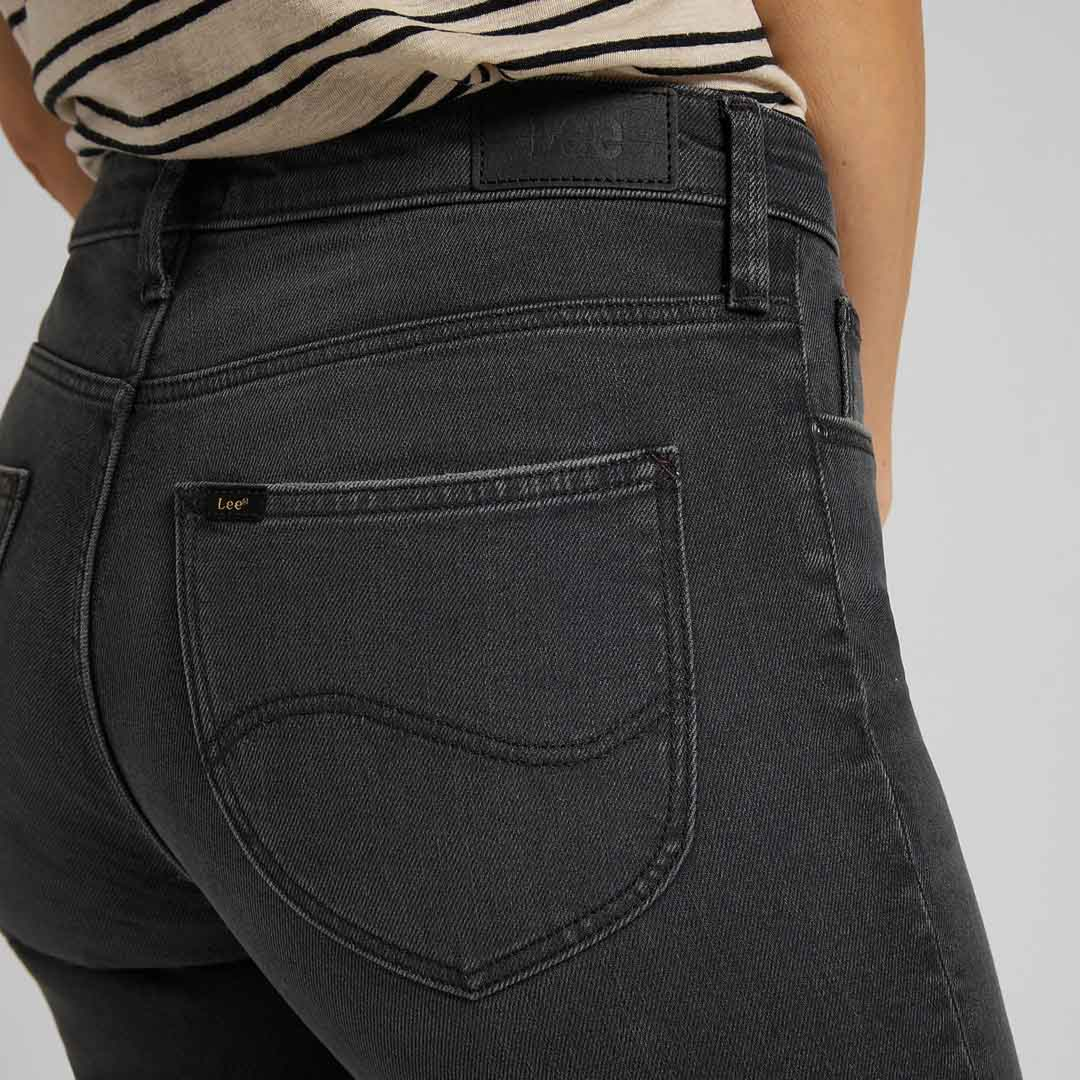 LEE Elly Women Jeans Slim - Black Flow (label patch)
