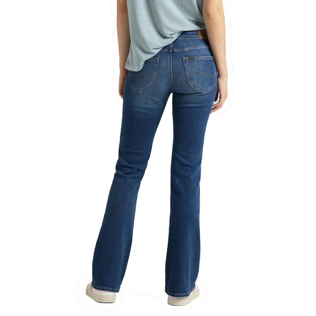 LEE Hoxie Skinny Boot Women Jeans - Dark Len (L530-QD-BE)