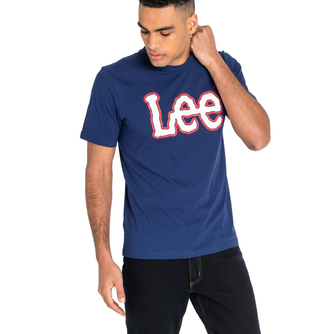 LEE Logo Men T-Shirt - BluePrint (front)