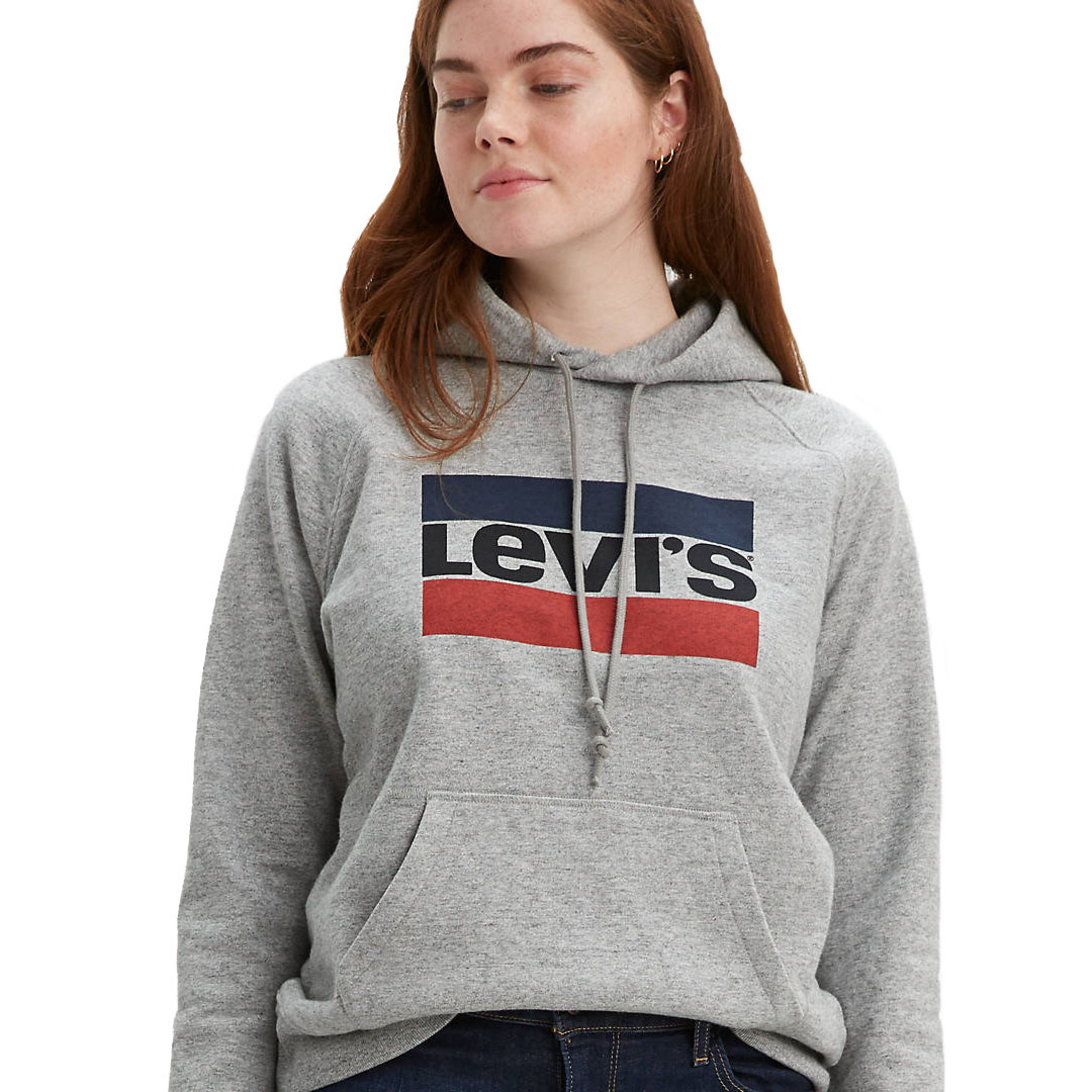 Levi’s® Sport Λογότυπο Φουτερ Κουκούλα Γυναικείο  (35946-0000)
