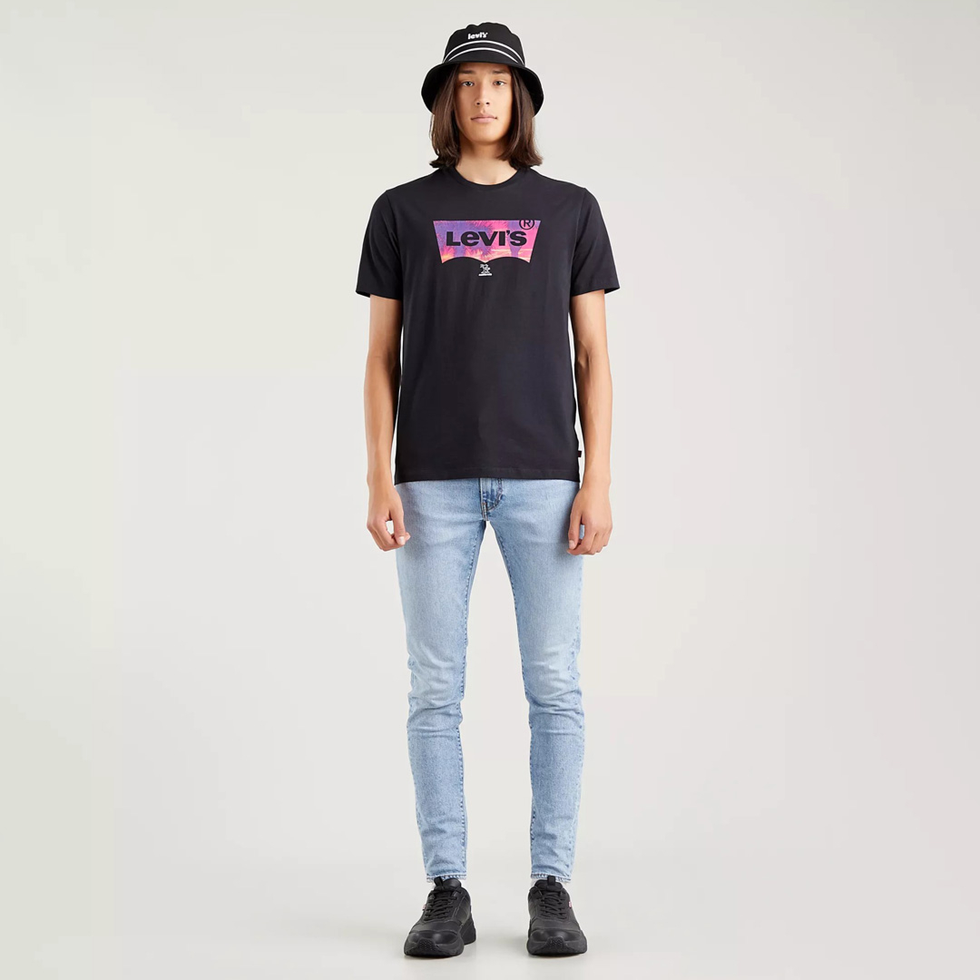 Levi’s® T-Shirt Ανδρικό με Λογότυπο - Μαύρο (22491-1120)